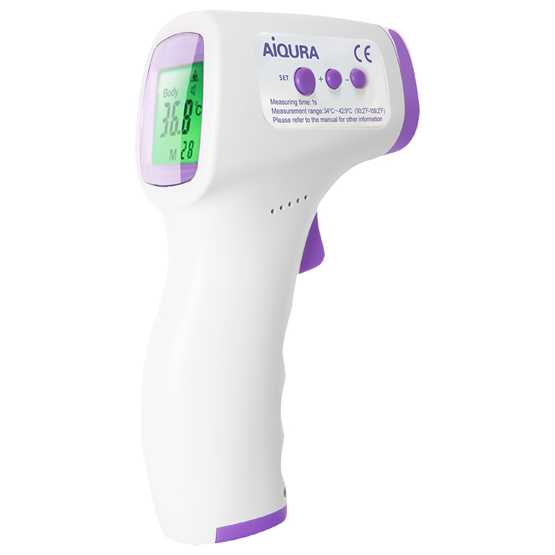 CE 승인 의료 임상 발열 가정용 머리 비접촉 온도 이마 디지털 적외선 체온계